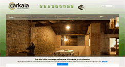 Desktop Screenshot of agroturismoarkaia.com